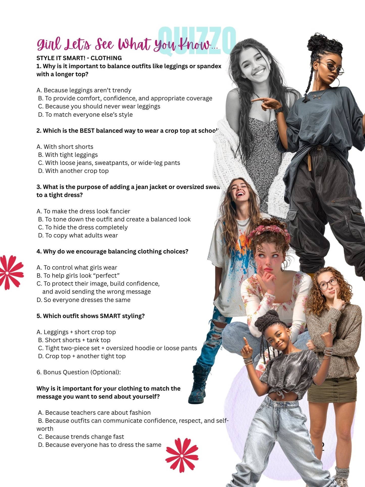 "Let's Talk About Me" (LTAM) Series Life Skills, Safety and empowerment E-guide for Teen Girls