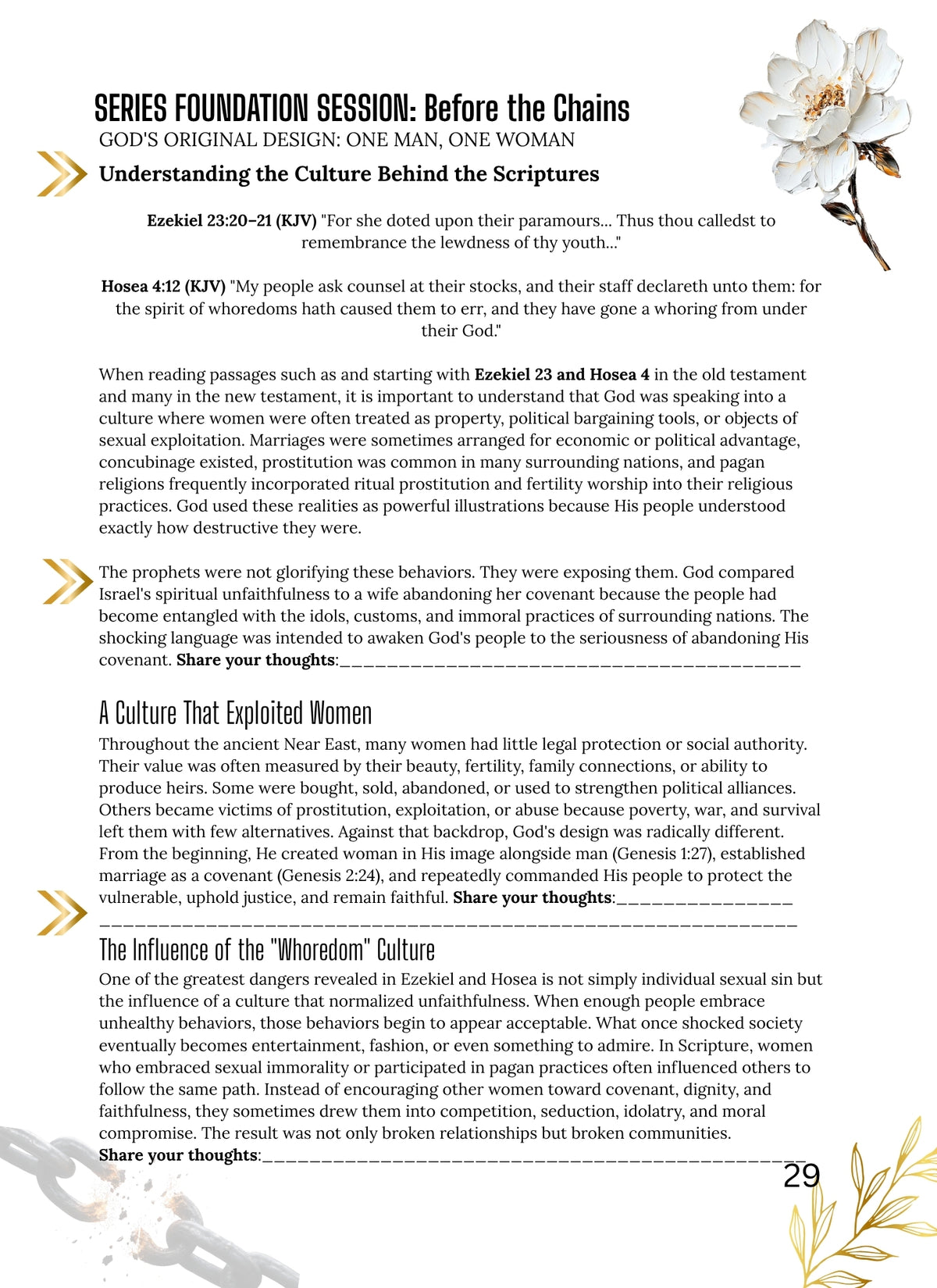 Spirit of Whoredoms - 9 Session Series E-Book